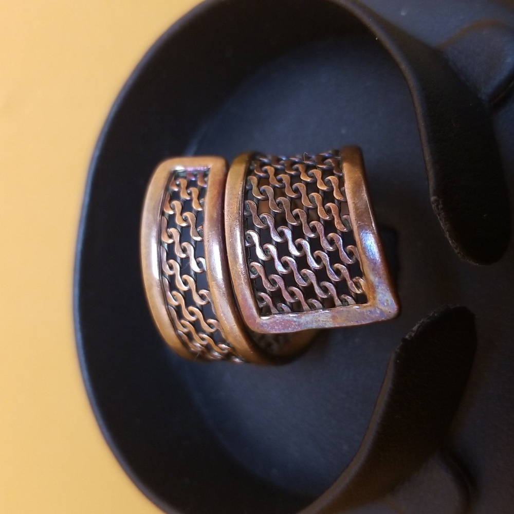 Rustic statement  ring COBRE